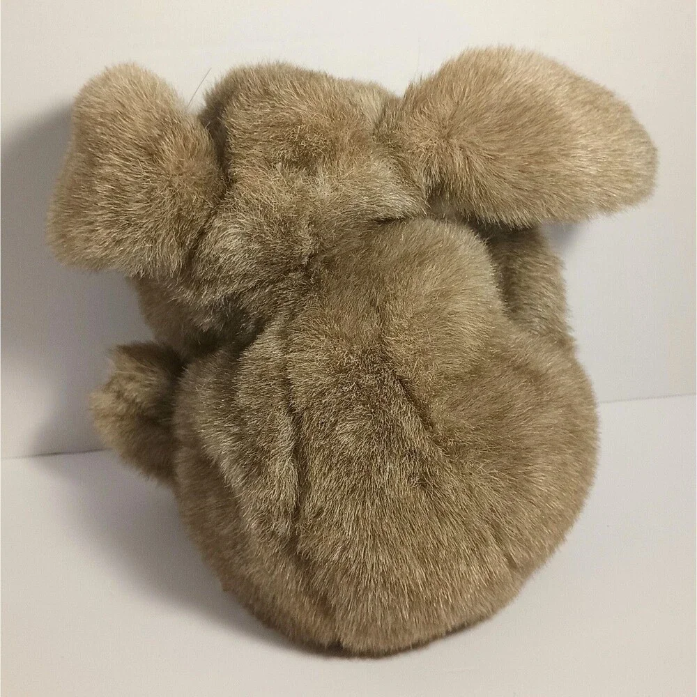 Folkmanis Baby Lop Eared Rabbit Plush Puppet Brown Bunny Stuffed Toy 10